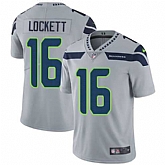 Nike Seattle Seahawks #16 Tyler Lockett Grey Alternate NFL Vapor Untouchable Limited Jersey,baseball caps,new era cap wholesale,wholesale hats